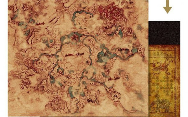 《塞尔达传说荒野之息》特别版地图曝光 全新截图欣赏图片